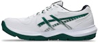 Shop ASICS GEL-PEAKE 3 Cricket Shoes White/Jasper Green 1113A057-101