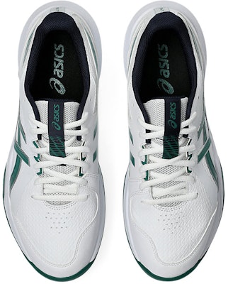 ASICS GEL-PEAKE 3 Cricket Shoes White/Jasper Green 1113A057-101 Details for ASICS GEL-PEAKE 3 Cricket Shoes White/Jasper Green 1113A057-101