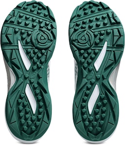 ASICS GEL-PEAKE 3 Zapatillas de Cricket Blanco/Verde Jasper 1113A057-101 Sizing ASICS GEL-PEAKE 3 Zapatillas de Cricket Blanco/Verde Jasper 1113A057-101