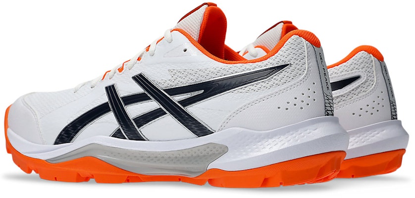 ASICS GEL-PEAKE 3 Cricket Shoes White/Midnight 1113A057-100 Lookbook ASICS GEL-PEAKE 3 Cricket Shoes White/Midnight 1113A057-100