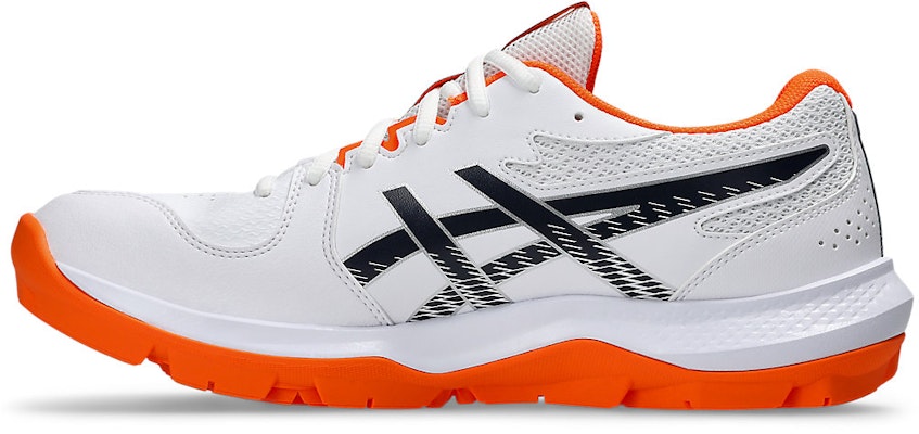 ASICS GEL-PEAKE 3 Cricket Shoes White/Midnight 1113A057-100 Shop ASICS GEL-PEAKE 3 Cricket Shoes White/Midnight 1113A057-100