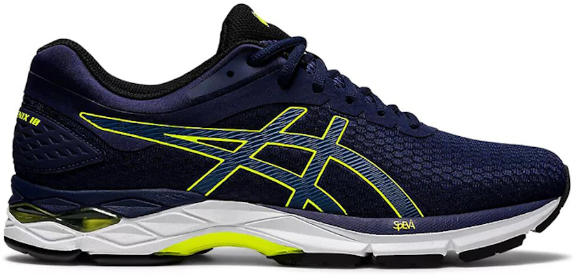 ASICS Gel-Phoenix 10 Donkerblauw/ ''Geel'' 1011A857-401 Order ASICS Gel-Phoenix 10 Donkerblauw/ ''Geel'' 1011A857-401