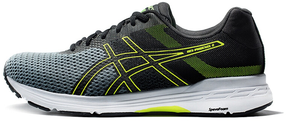 ASICS Gel-Phoenix 9 Stone Grey Safety Yellow 'Black' T822N-1190 Buy ASICS Gel-Phoenix 9 Stone Grey Safety Yellow 'Black' T822N-1190