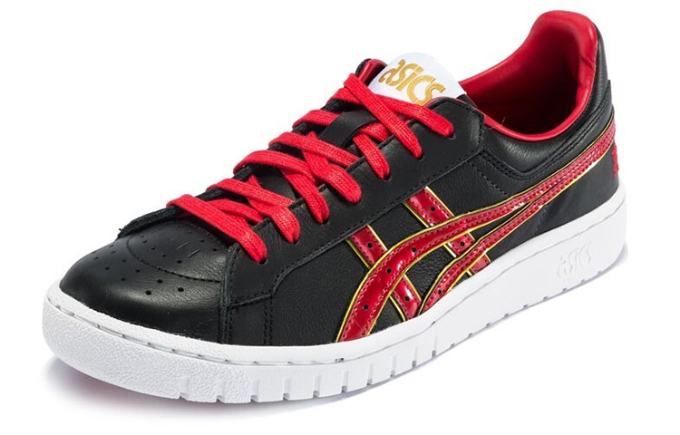 Lookbook ASICS Gel-Ptg Sepatu Skate Kasual Unisex Hitam Merah 'Black Red' 1191A174-001