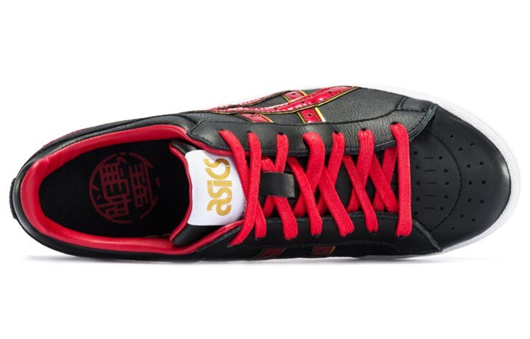 Shop ASICS Gel-Ptg Sepatu Skate Kasual Unisex Hitam Merah 'Black Red' 1191A174-001