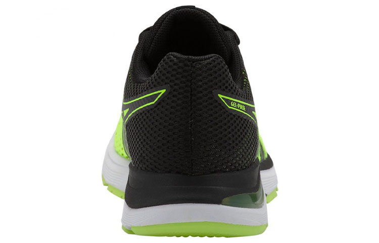 Shop 亞瑟士 Gel-Pulse 10 緩衝透氣 低筒運動跑步鞋 黑黃拼接