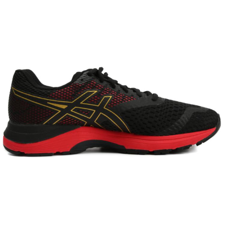 Order ASICS Gel-Pulse 10 'Hitam Emas Merah' 1011A604-001