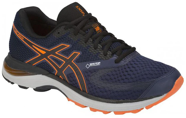 ASICS Gel-Pulse 10 'Navy Gelap Hitam Oren' 1011A009-400 Lookbook ASICS Gel-Pulse 10 'Navy Gelap Hitam Oren' 1011A009-400