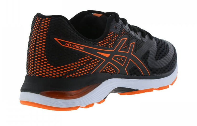Lookbook 亞瑟士 Gel-Pulse 10 低筒跑鞋 黑橙