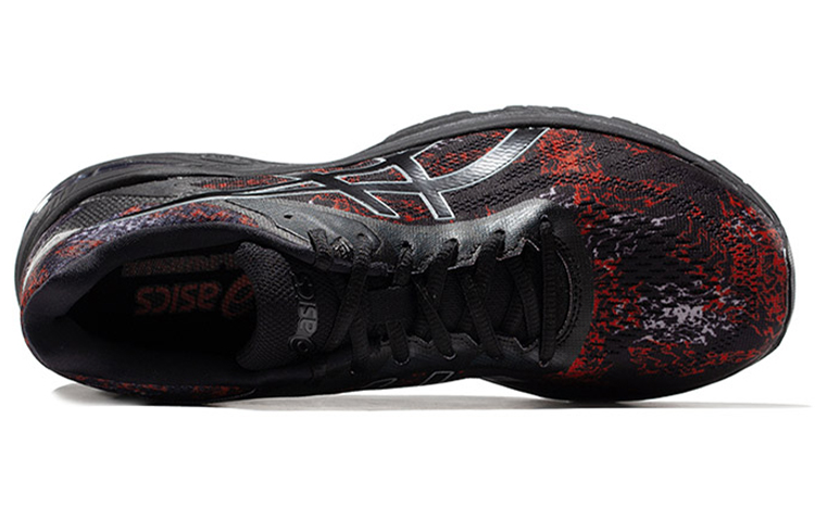 Lookbook ASICS Gel-Pursue 5 Sneakers Zwart/Rood 1011A615-002