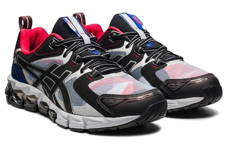 Lookbook 亞瑟士 Gel-Quantum 180 防滑減震 低幫 運動跑步鞋 男款 石墨白