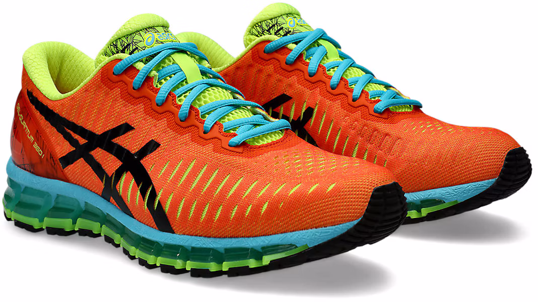 ASICS GEL-QUANTUM 360 I Chaussures de Course Habanero/Aquarium 1203A750-600 Lookbook ASICS GEL-QUANTUM 360 I Chaussures de Course Habanero/Aquarium 1203A750-600