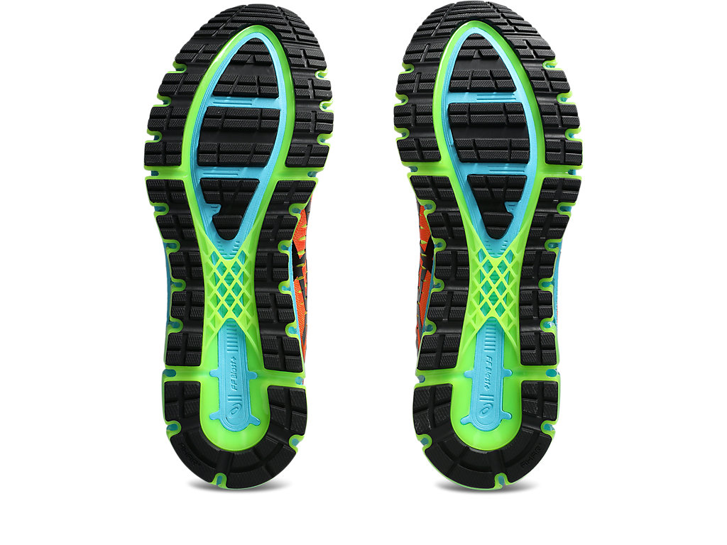 Sizing ASICS GEL-QUANTUM 360 I 跑鞋 火辣紅/藍綠 1203A750-600