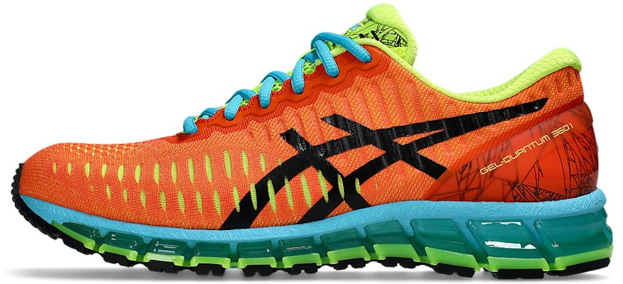 ASICS GEL-QUANTUM 360 I Running Shoes Habanero/Aquarium 1203A750-600 Cheap ASICS GEL-QUANTUM 360 I Running Shoes Habanero/Aquarium 1203A750-600