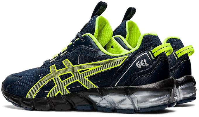 ASICS Gel-Quantum 90 'Midnight Blue Yellow' 1201A488-400 Shop ASICS Gel-Quantum 90 'Midnight Blue Yellow' 1201A488-400