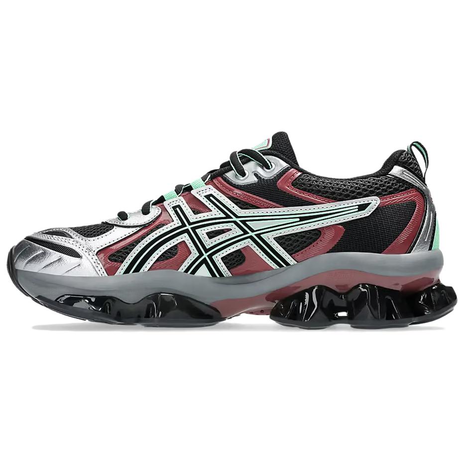 ASICS GEL-Quantum Kinetic Black Silver Low-Top Running Shoes 1203A270-027