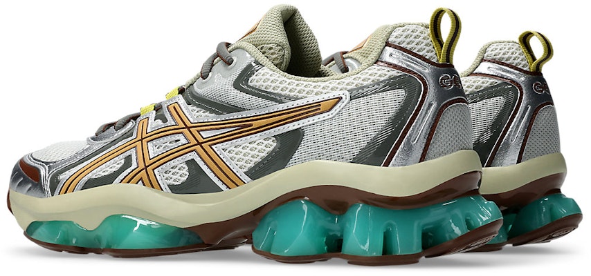 ASICS Gel-Quantum Kinetic 跑鞋 白/卡其 1203A270-102 Lookbook ASICS Gel-Quantum Kinetic 跑鞋 白/卡其 1203A270-102