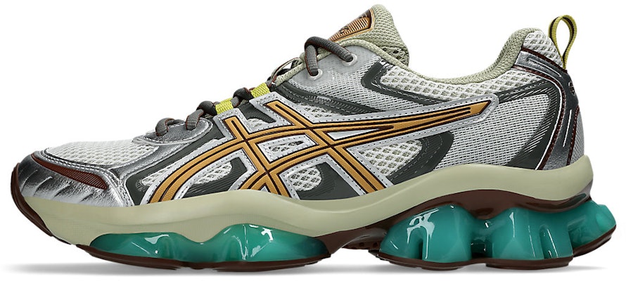 ASICS Gel-Quantum Kinetic 跑鞋 白/卡其 1203A270-102 Cheap ASICS Gel-Quantum Kinetic 跑鞋 白/卡其 1203A270-102