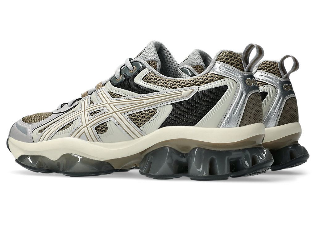 Shop ASICS Gel-Quantum Kinetic Sneakers Pepper/Cement Grey 1203A270-204
