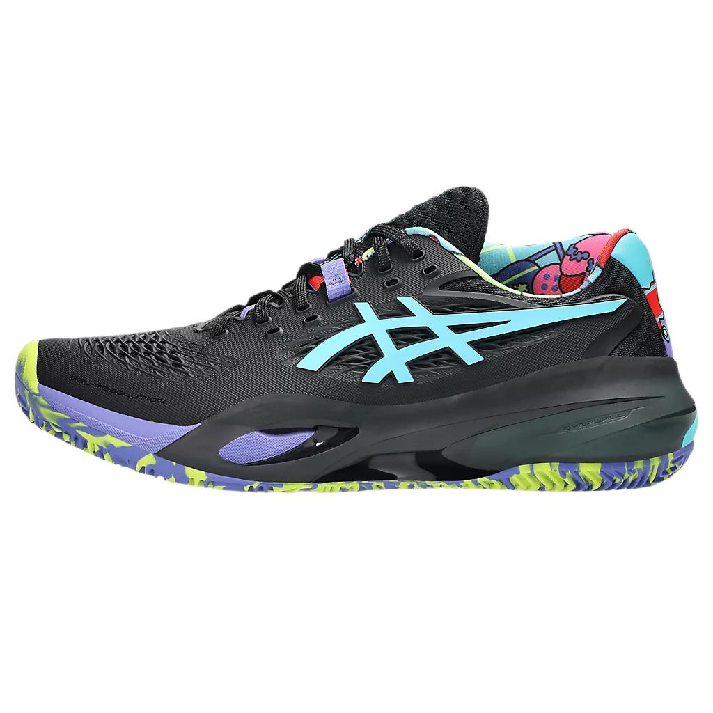 ASICS GEL-RESOLUTION 10 PADEL L.E. Black Low-Top Running Training Shoes 1041A503-002