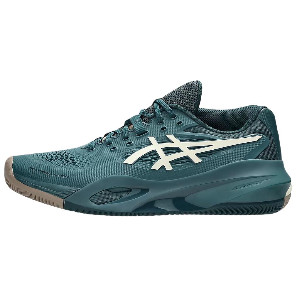 Asics GEL-RESOLUTION 10 Tennis Shoes Deep Green - Soft & Comfortable Low Top 1041A485-300