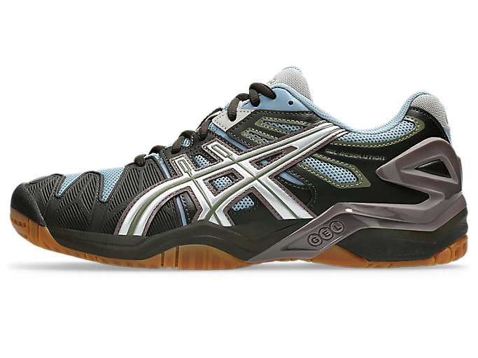 ASICS GEL-RESOLUTION 5 Tennis Shoes Slate Blue/Pure Silver 1203A901-402