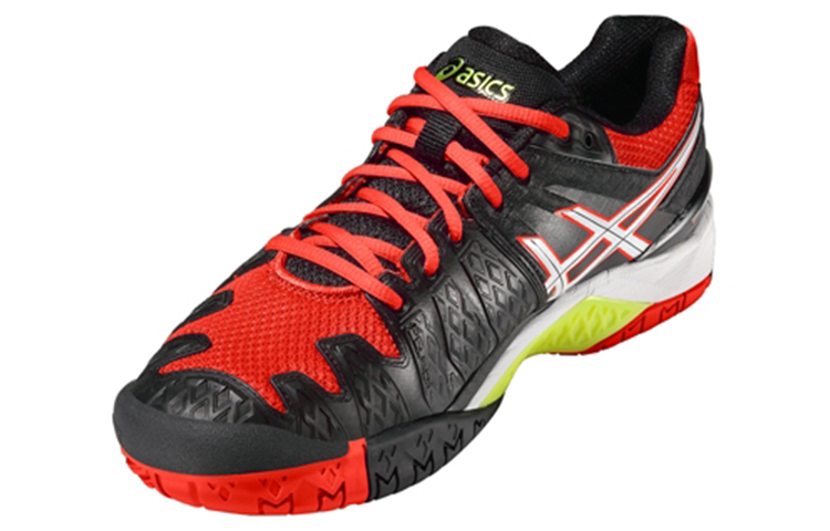 Order ASICS Gel-Resolution 6 ''Noir Rouge'' E500Y-9001