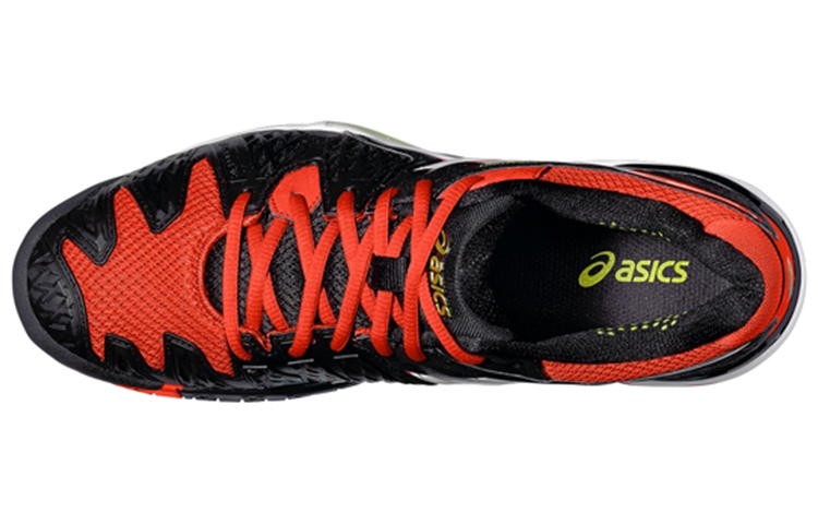 Lookbook ASICS Gel-Resolution 6 ''Noir Rouge'' E500Y-9001