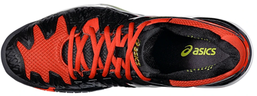 ASICS Gel-Resolution 6 ''Noir Rouge'' E500Y-9001 Lookbook ASICS Gel-Resolution 6 ''Noir Rouge'' E500Y-9001