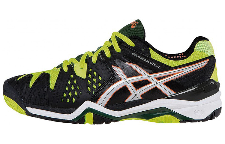 ASICS Gel-Resolution 6 'Black Yellow' E500Y-9993
