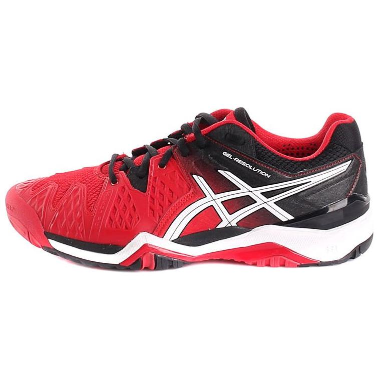 ASICS Gel-Resolution 6 'Red Low-Top Running' E500Y-2390