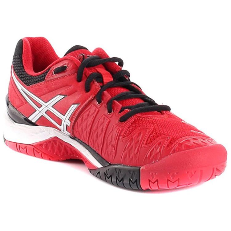Lookbook ASICS Gel-Resolution 6 ''Rouge Baskets Basses Running'' E500Y-2390
