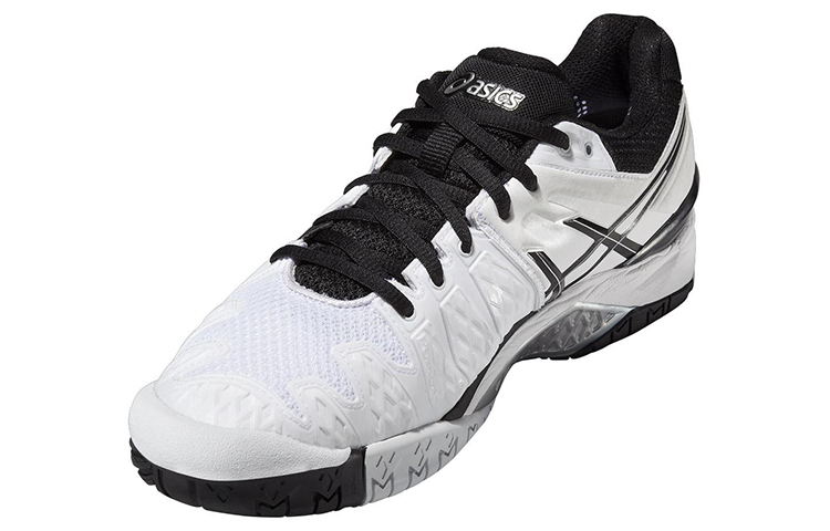 Lookbook ASICS Gel-Resolution 6 ''Wit Zwart'' E500Y-0190