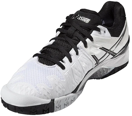 ASICS Gel-Resolution 6 ''Wit Zwart'' E500Y-0190 Lookbook ASICS Gel-Resolution 6 ''Wit Zwart'' E500Y-0190