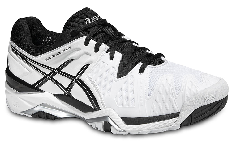 Shop ASICS Gel-Resolution 6 ''Wit Zwart'' E500Y-0190