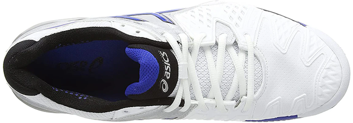ASICS Gel-Resolution 6 ''Blanc Bleu'' E500Y-0142 Shop ASICS Gel-Resolution 6 ''Blanc Bleu'' E500Y-0142