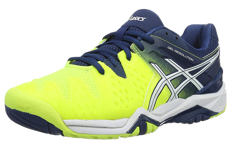 Lookbook ASICS Gel-Resolution 6 ''Jaune Bleu'' E500Y-0701