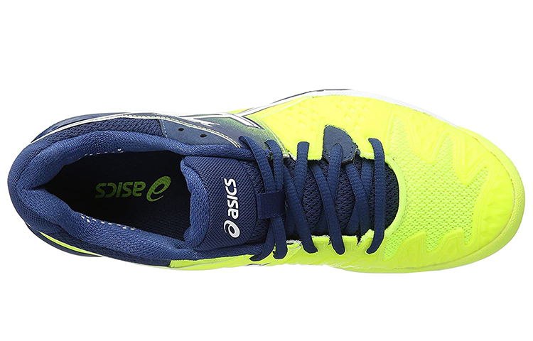 Shop ASICS Gel-Resolution 6 ''Jaune Bleu'' E500Y-0701