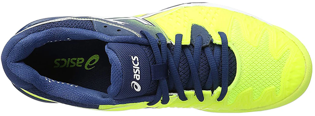 ASICS Gel-Resolution 6 ''Jaune Bleu'' E500Y-0701 Shop ASICS Gel-Resolution 6 ''Jaune Bleu'' E500Y-0701