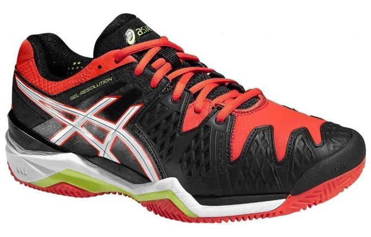 Order ASICS Gel-Resolution 6 Clay ''Noir Rouge'' E503Y-9001