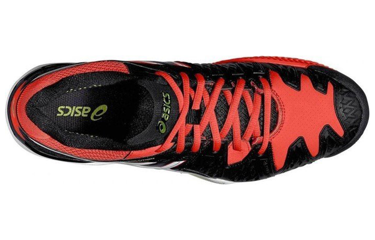 Lookbook ASICS Gel-Resolution 6 Clay ''Noir Rouge'' E503Y-9001