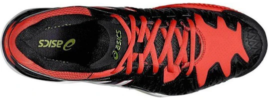 Lookbook ASICS Gel-Resolution 6 Clay ''Schwarz Rot'' E503Y-9001