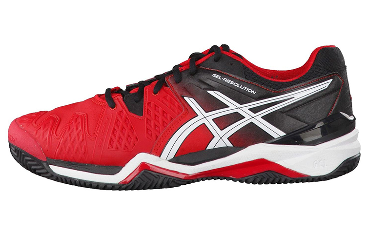 ASICS Gel-Resolution 6 Clay 'Red Black' E503Y-2390