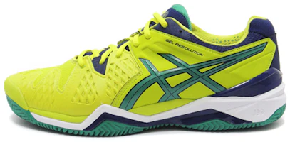 ASICS Gel-Resolution 6 Clay 'Yellow-Green' E503Y-0588 ASICS Gel-Resolution 6 Clay 'Yellow-Green' E503Y-0588