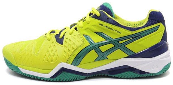 ASICS Gel-Resolution 6 Clay 'Kuning-Hijau' E503Y-0588 Buy ASICS Gel-Resolution 6 Clay 'Kuning-Hijau' E503Y-0588