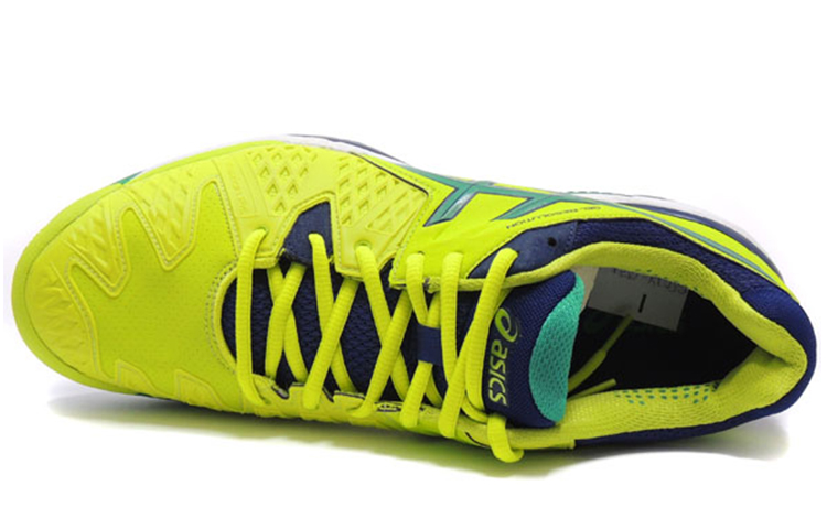 Lookbook ASICS Gel-Resolution 6 Clay ''Jaune-Vert'' E503Y-0588