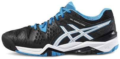 ASICS Gel-Resolution 6 Low 'Black Blue' E500Y-9043 ASICS Gel-Resolution 6 Low 'Black Blue' E500Y-9043