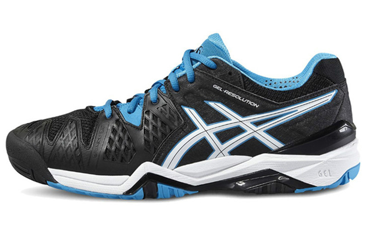 ASICS Gel-Resolution 6 Low 'Black Blue' E500Y-9043