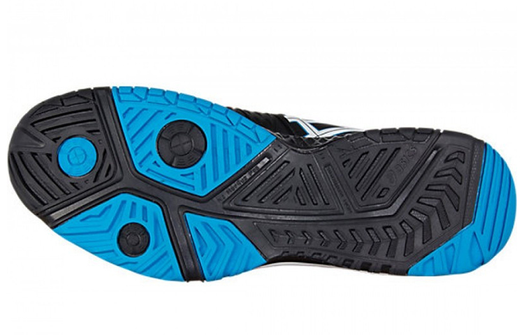 Lookbook ASICS Gel-Resolution 6 低帮 '黑蓝' E500Y-9043