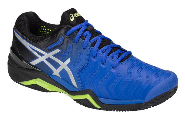 Lookbook ASICS Gel-Resolution 7 Clay 'Negro Azul' zapatillas de tenis. E702Y-407
